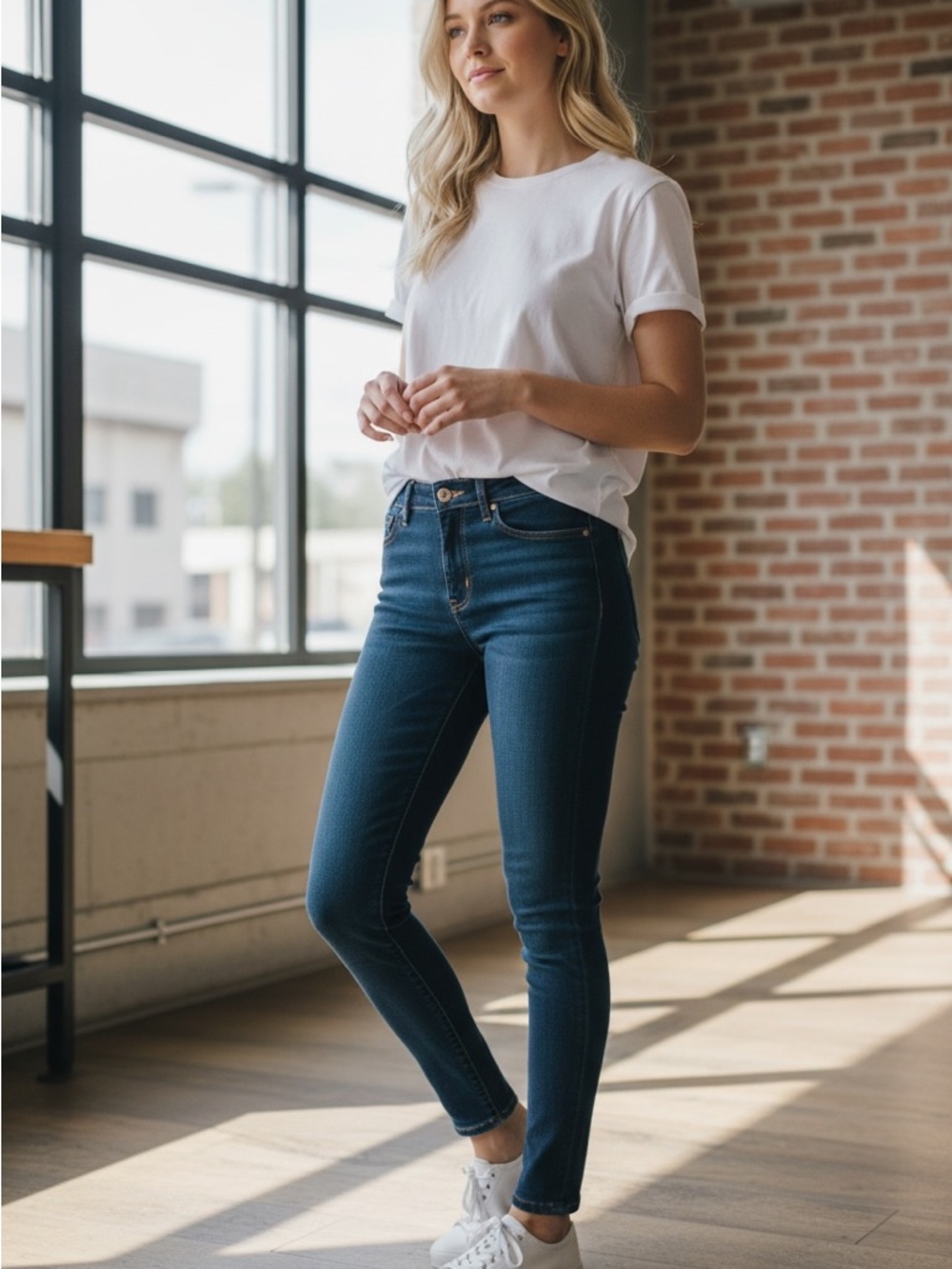 Levi's Women's Dark Indigo Skinny Jeans
